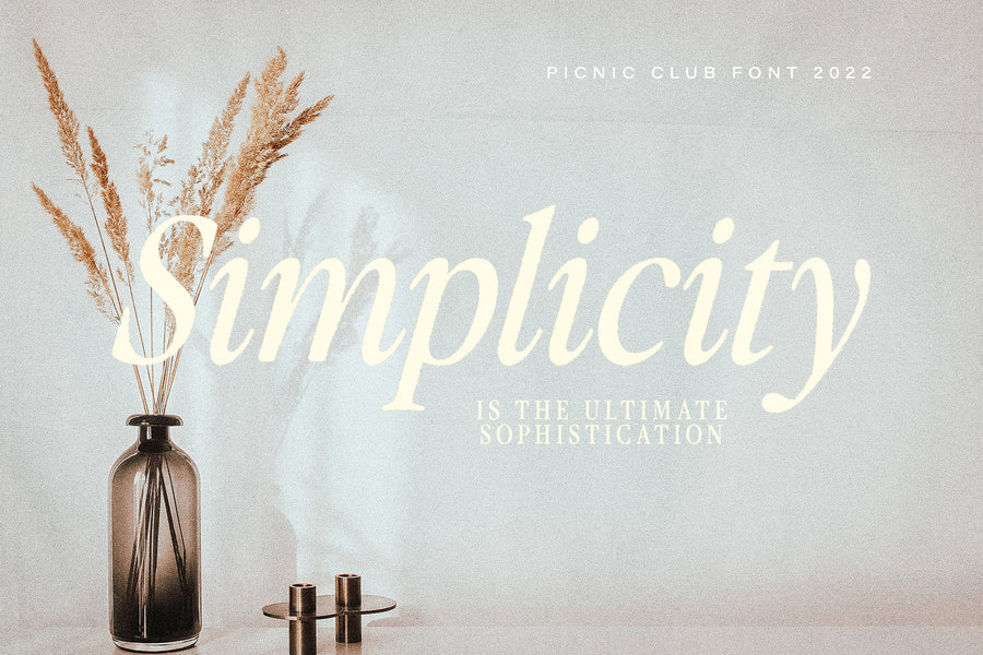 The Picnic Club 11 Fonts