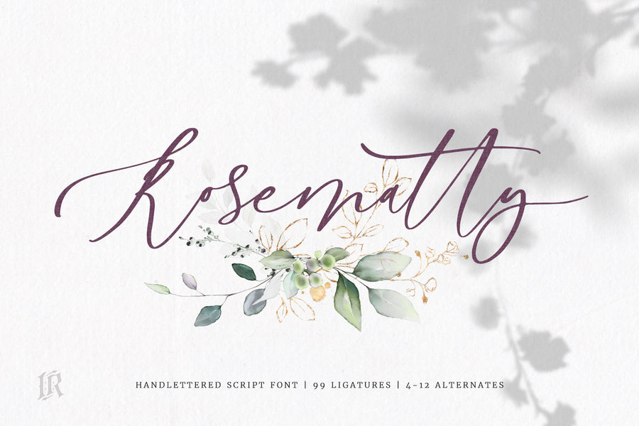 Rosematty Font