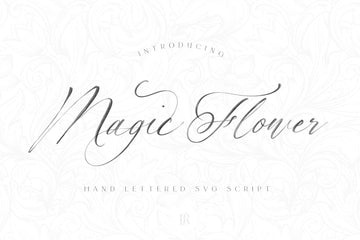 Magic Flower SVG Font