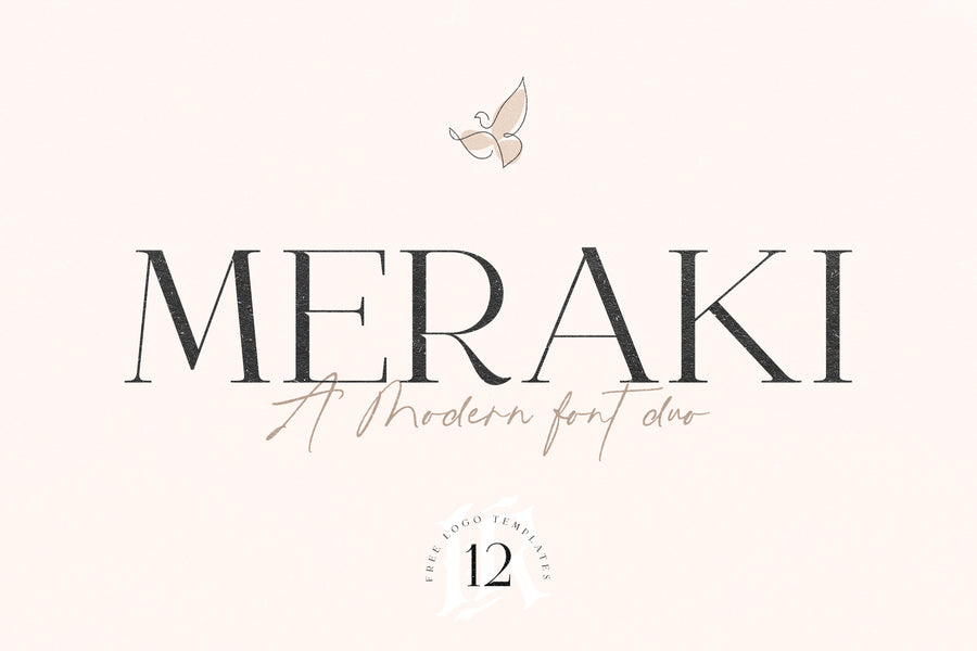 Meraki Font Duo + Logos