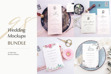 98 Wedding Mockups