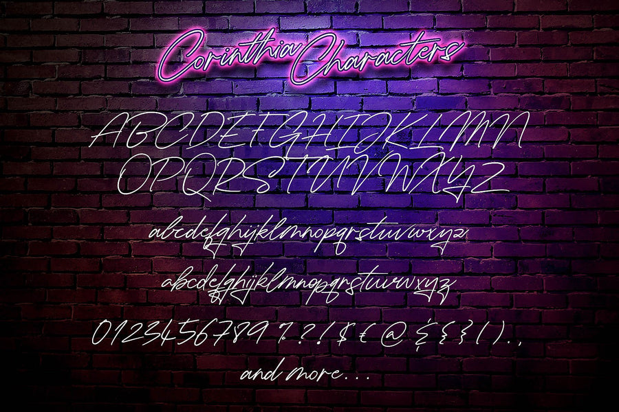 Corinthia Font DEMO