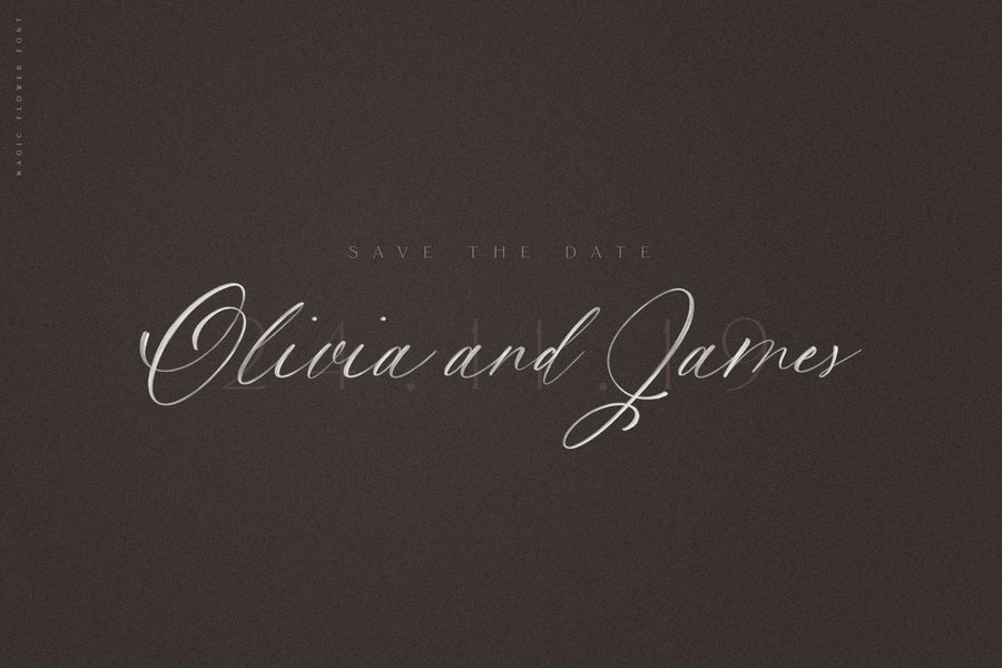 Magic Flower SVG Font
