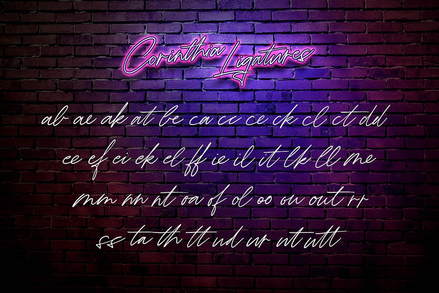 Corinthia Font DEMO
