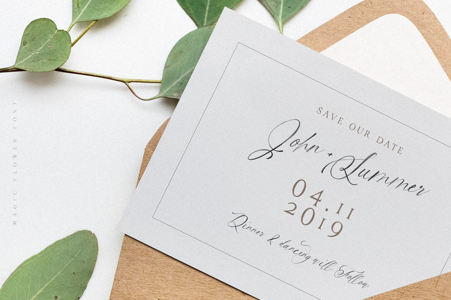 Magic Flower SVG Font