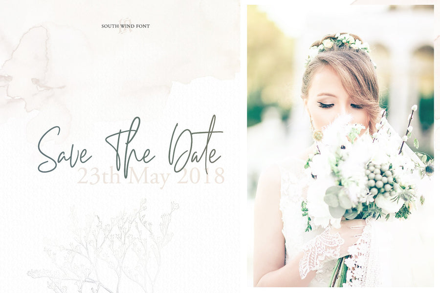 South Wind Font