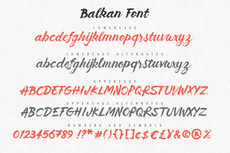 Balkan Font
