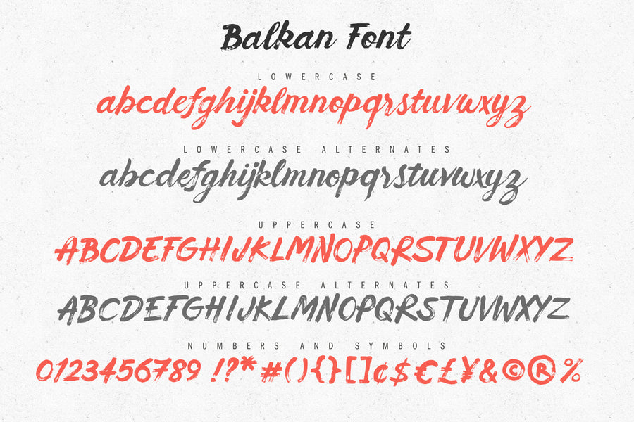 Balkan Font