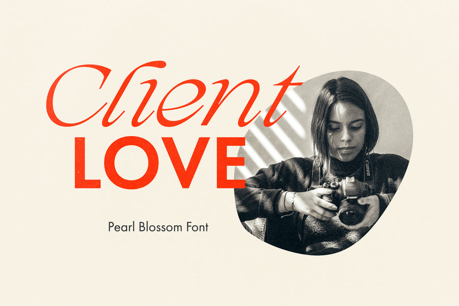 Pearl Blossom - Modern Serif