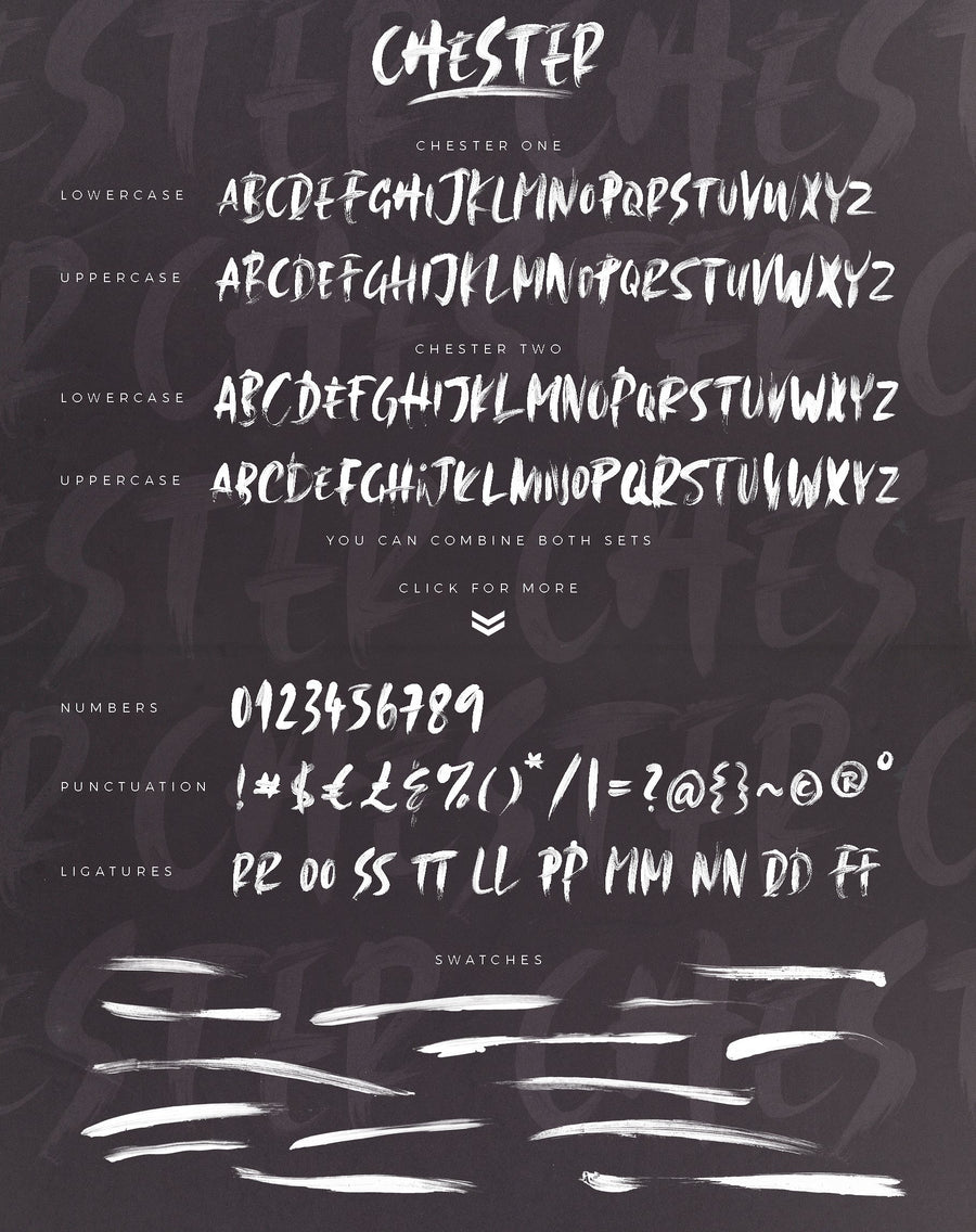 Chester SVG Font