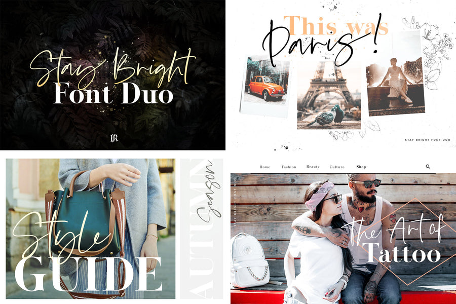 The Modern Fonts Bundle