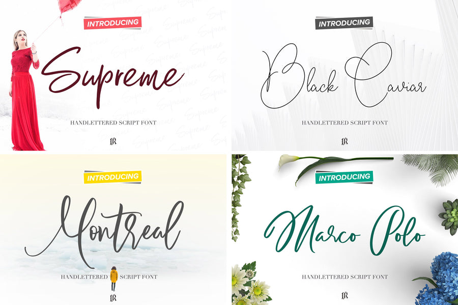 The Modern Fonts Bundle