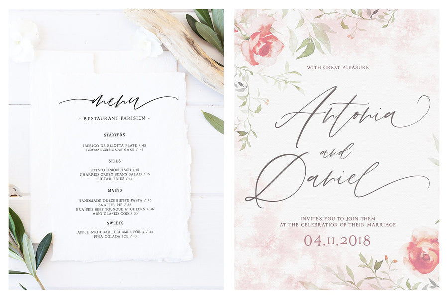 Melvin & Emily Font Duo