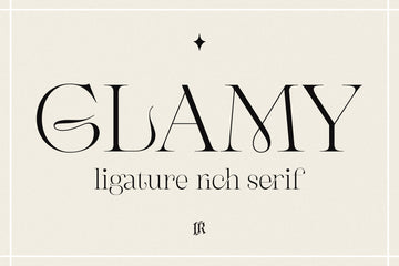 GLAMY - Ligature Rich Serif