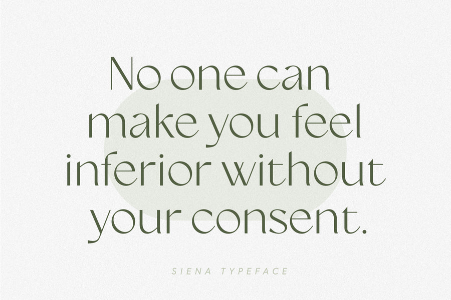 Siena Typeface