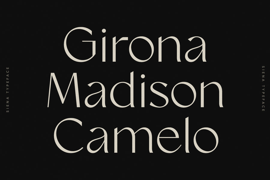 Siena Typeface