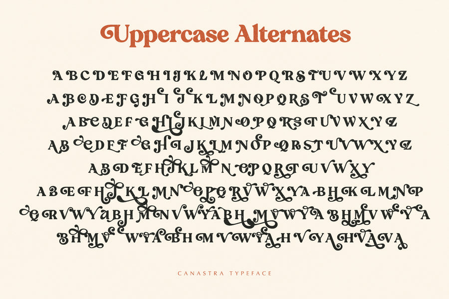 Canastra - Retro Serif