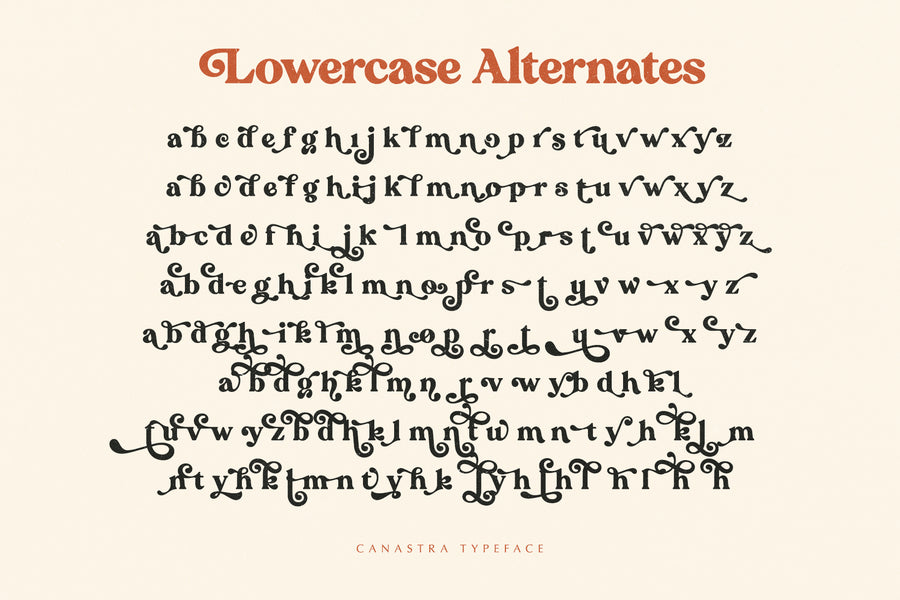 Canastra - Retro Serif
