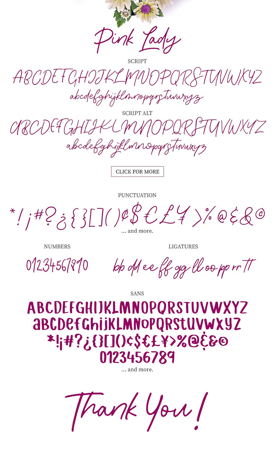 Pink Lady Font Duo