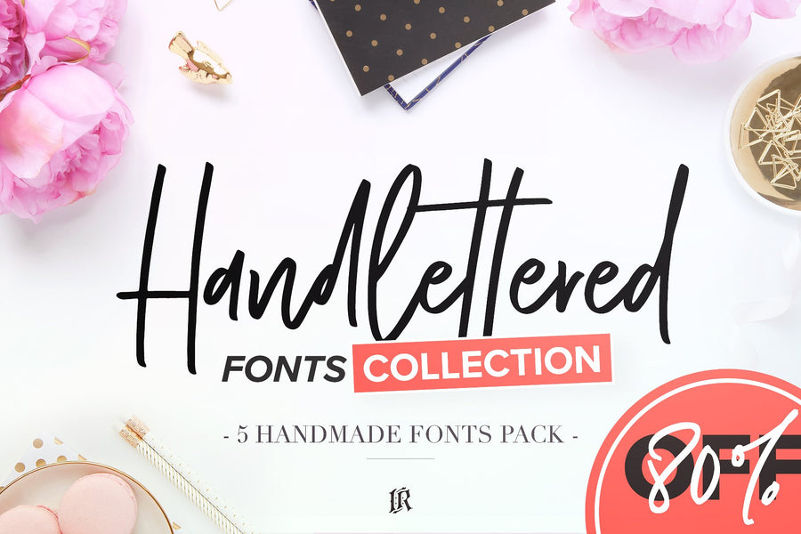 Handlettered Fonts Collection