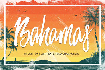 Bahamas Brush Font DEMO