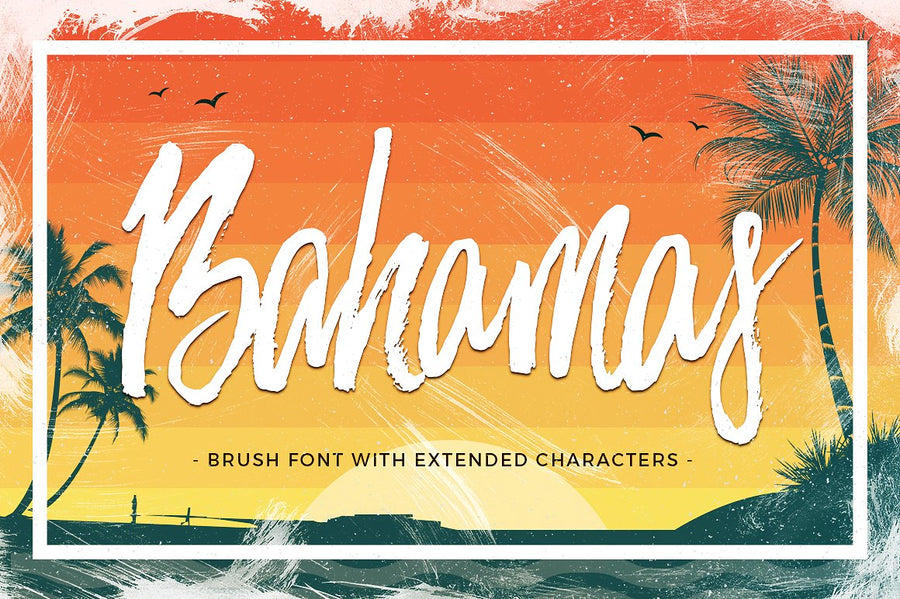 Bahamas Brush Font DEMO