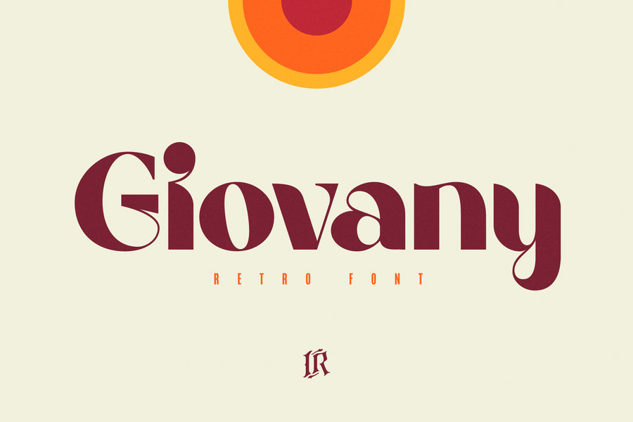 Giovany - Retro Font