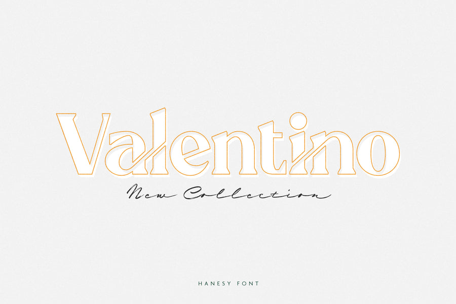 Hanesy - Modern Serif Font