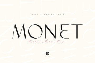 Monet - Vintage Font