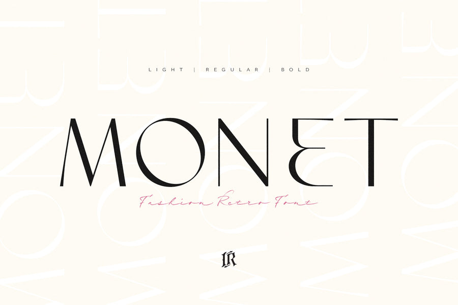 Monet - Vintage Font