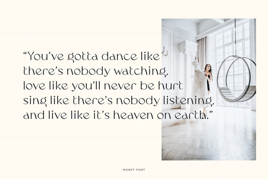 Monet - Vintage Font