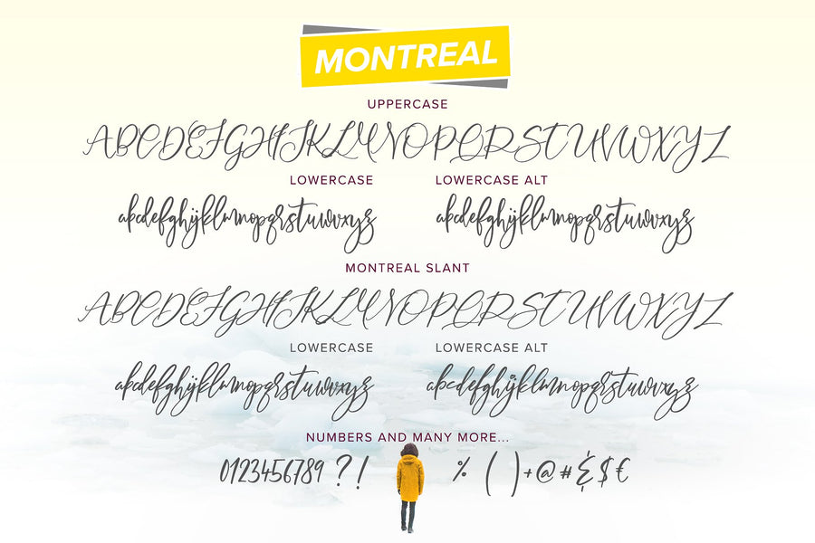 Montreal Script Font