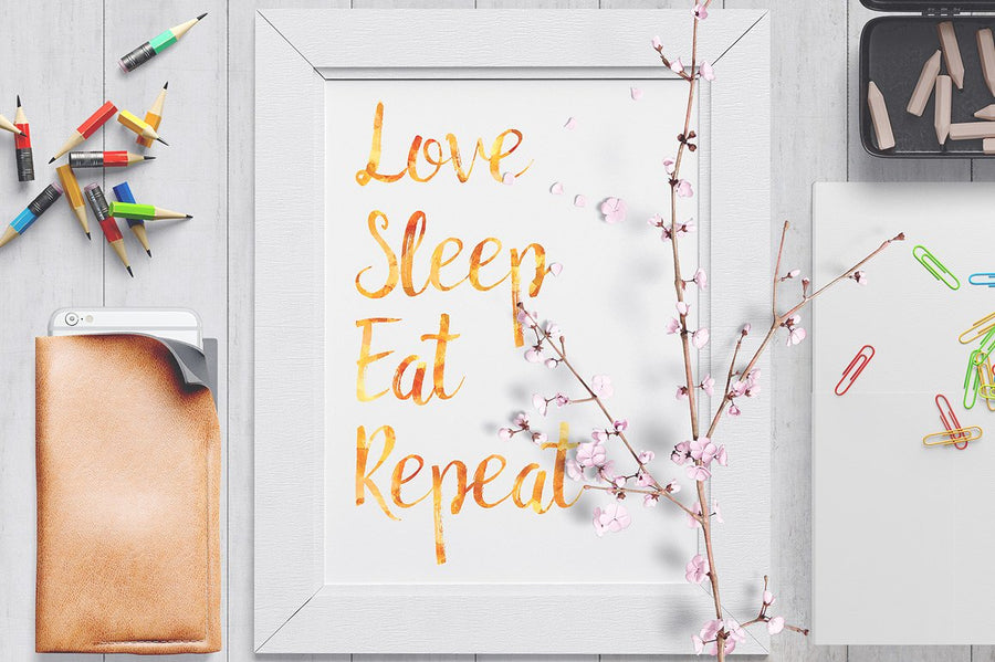 Malina Brush Font