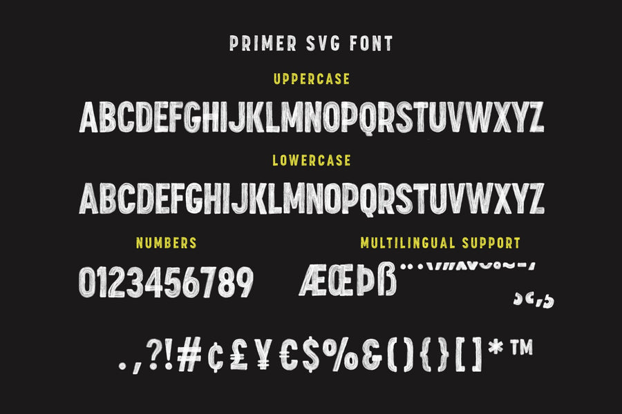 Primer SVG Font