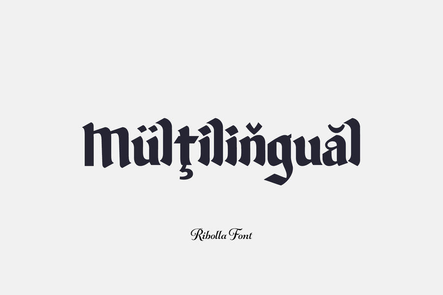 Ribolla Font