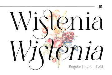 Wistenia Typeface