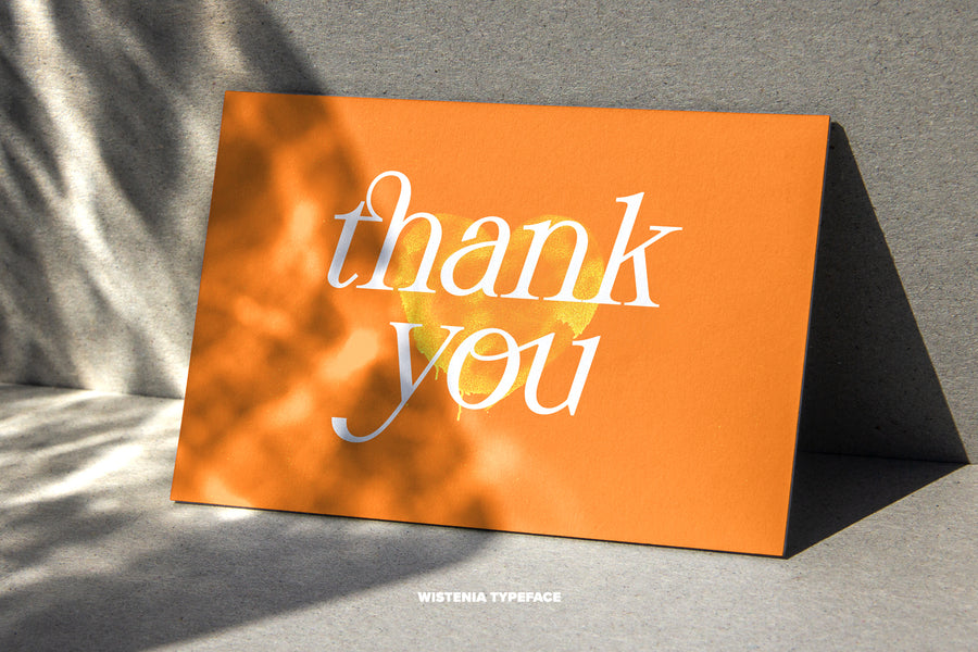 Wistenia Typeface